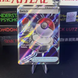Pokemon TCG Card Switch 123/094 Phantasmal Flames Ultra Rare Full Art - NM - Image 1