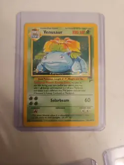Venasaur Holo Rare - 2000 Pokemon BASE SET II 18/130 PSA 8 NM-MT - Image 5
