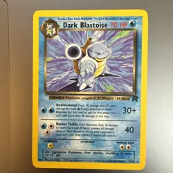 Pokemon TCG Dark Blastoise 20/82 Rare Non-Holo Lp To VNM Condition - Image 1