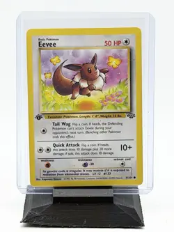 Pokemon Jungle Eevee 51/64 Common 1st Edition Non Holo - Image 1