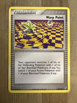 Pokemon 1x Warp Point - 84/100 - Uncommon MP EX Crystal Guardians - Image 1