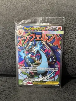 Pokemon Mega Charizard X ex / Oricorio ex Phantasmal Flames UPC Promo Sealed - Image 1