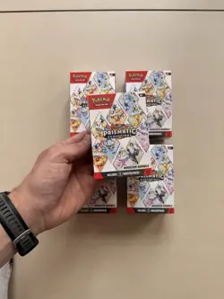 Pokemon TCG S&V Prismatic Evolutions Booster Bundle | 6 Booster Packs |Free Ship - Image 1