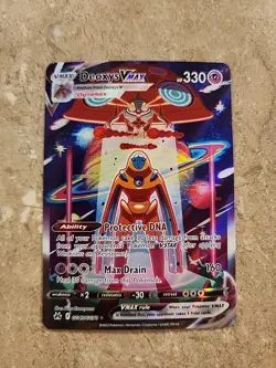 2023 Pokemon Crown Zenith Deoxys VMAX Galarian Gallery Alternative Art GG45/GG70 - Image 1