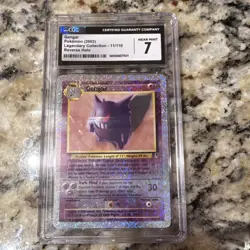 Pokemon Gengar Legendary Collection Reverse Holo 11/110 CGC 7 2002 Holo Rare - Image 1