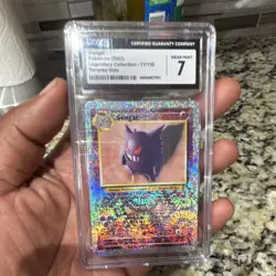 Pokemon Gengar Legendary Collection Reverse Holo 11/110 CGC 7 2002 Holo Rare - Image 3