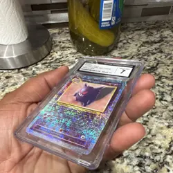 Pokemon Gengar Legendary Collection Reverse Holo 11/110 CGC 7 2002 Holo Rare - Image 5