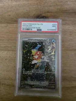 Pokemon Magikarp 203/193 Paldea Evolved Illustration Rare 203 MINT PSA 9 - Image 2