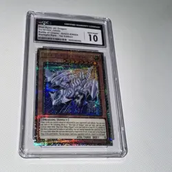 Yugioh CGC Blue Eyes Jet Dragon Starlight RareGem Mint 10 - Image 1