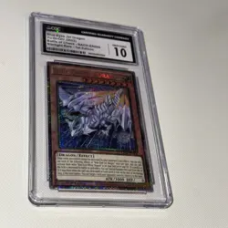 Yugioh CGC Blue Eyes Jet Dragon Starlight RareGem Mint 10 - Image 2