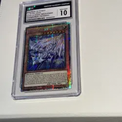 Yugioh CGC Blue Eyes Jet Dragon Starlight RareGem Mint 10 - Image 3
