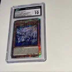 Yugioh CGC Blue Eyes Jet Dragon Starlight RareGem Mint 10 - Image 4