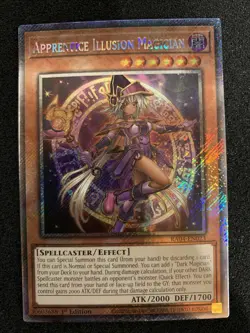 Yu-Gi-Oh! Apprentice Illusion Magician (Platinum Secret Rare) RA04-EN023 NM/M - Image 1