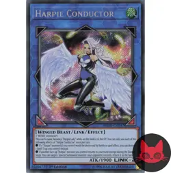 Yugioh Harpie Conductor BLHR-EN047 Secret Rare 1st Edition NM - Image 1
