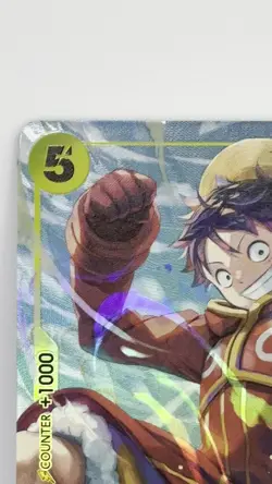 Monkey D. Luffy Card Bundle (4 Cards) | SR & Leader | One Piece TCG - Image 2