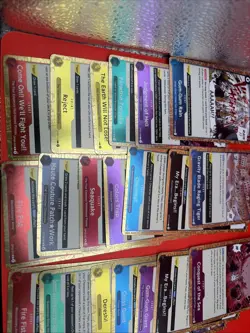One Piece Card TCG: GOLD FOIL EVENT CARD LOT - 20 CARDS Many Sets - Image 3