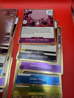 One Piece Card TCG: GOLD FOIL EVENT CARD LOT - 20 CARDS Many Sets - Image 5