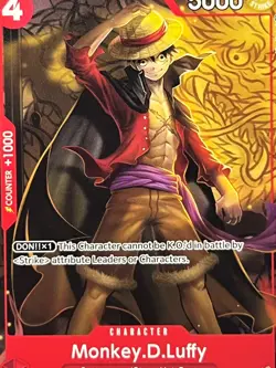 Monkey.D.Luffy P-007 PROMO Tournament Pack Vol. 1 One Piece English - Image 1