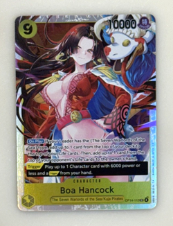 One Piece #OP14-112 Boa Hancock Super Rare SR The Azure Sea's Seven - Image 1