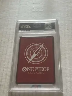 One Piece Paramount War Monkey D Garp OP02-002 Leader Alt Art Errata PSA 10 ENG - Image 2