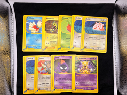 2002 Pokemon Expedition E-Reader Lot 9 Card LP-HP/Damaged Common,Rare,Uncommon - Image 1