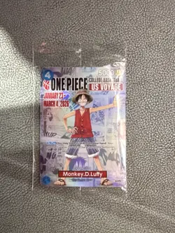 🔥🏀One Piece Monkey.D.Luffy US College Basketball Promo Card PRESALE🏀🔥 - Image 1