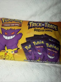 2022 Pokemon TCG Trick or Trade BOOster Bundle 40 Packs (120 Cards) New Sealed ! - Image 1