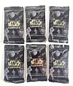 Premiere Star Wars Card Game 15 Card Expansion Set-6 packs Decipher Inc NIP - Image 1