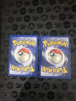 Arcanine Pokemon Card - Set Of 2 - 023/102 Base Set Regular - Used - Image 2