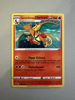 Special Delivery Charizard SWSH075: Sword & Shield Promo Cards Holo - Image 2