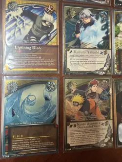 Naruto CCG Foil Card Lot (20) All Foils NM Most Are 1st Addition - Image 2