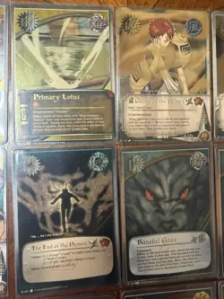 Naruto CCG Foil Card Lot (20) All Foils NM Most Are 1st Addition - Image 4
