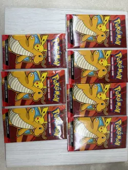 Pokemon 2025 McDonalds Promo Sealed Booster Card Packs Sealed x7 Booster Packs - Image 1