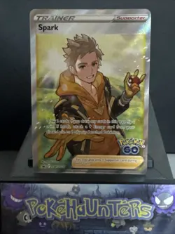 Pokemon Card Spark SWSH226 Pokemon GO Black Star Promo Full Art Ultra Rare NM - Image 1