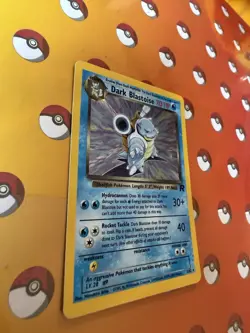 Pokemon TCG Dark Blastoise Holo & Non Holo Set Of 2 Cards - Image 3
