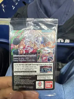 One Piece Monkey.D.Luffy College Basketball US Voyage Promo Card (Sealed) P-055 - Image 2
