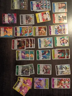 One Piece TCG OP13 Japanese Card Bulk Lot C/UC/L/R/SR Near Mint (200 cards) - Image 1