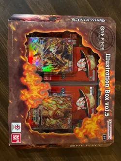 Bandai One Piece Card Game Illustration Box vol. 5, Brand New, Factory Sealed - Image 1
