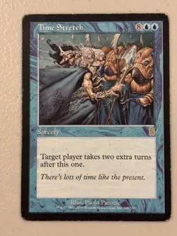 MTG Magic the Gathering Time Stretch Card - Image 1