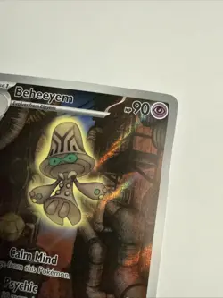 Beheeyem #121/086 Black Bolt Illustration Rare Holo Pokemon TCG Card NM - Image 4