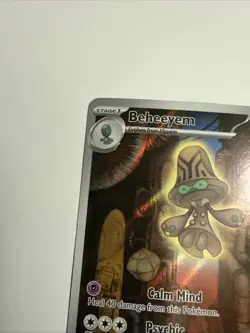 Beheeyem #121/086 Black Bolt Illustration Rare Holo Pokemon TCG Card NM - Image 5