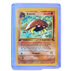 Kabuto 50/62 Pokemon TCG 1st Edition Fossil NM Vintage 1999 Card - Image 1