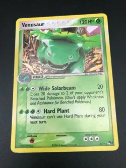 Venusaur HOLO RARE 6/17 Pokemon Pop Series 2 Promo Card NM TCG 2006 - Image 1