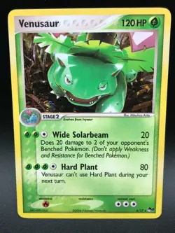 Venusaur HOLO RARE 6/17 Pokemon Pop Series 2 Promo Card NM TCG 2006 - Image 2
