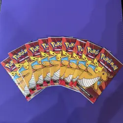 Pokemon 2025 Dragons McDonalds Promo Sealed Booster Card Packs Sealed - Image 1
