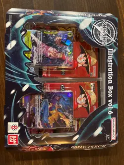 One Piece Card Game Illustration Box Vol. 6 NEW, unopened. Great condition. - Image 1