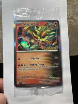 Surging Sparks Sealed Staff Prerelease Promo Pokemon 4 Cards SEALED NM - Image 1
