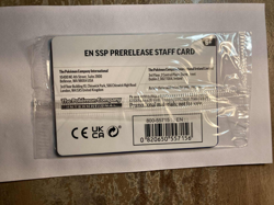 Surging Sparks Sealed Staff Prerelease Promo Pokemon 4 Cards SEALED NM - Image 2