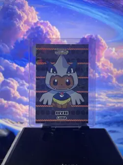 Eevee Lugia Poncho - Star Holo - Let's Go Eevee Database - Pokemon Card - Image 1