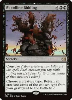 Bloodline Bidding - Lorwyn Eclipsed - MtG- NM - Image 1